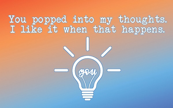 signs 4 fun Popped into My Thoughts Pocket Hug