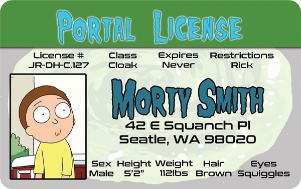 signs 4 fun Portal Morty ID