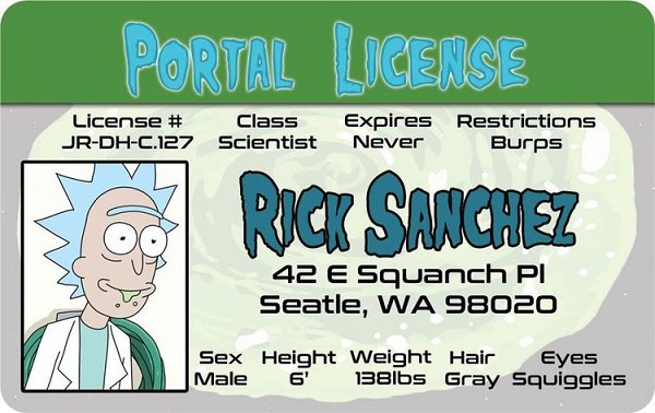 signs 4 fun Portal Rick ID