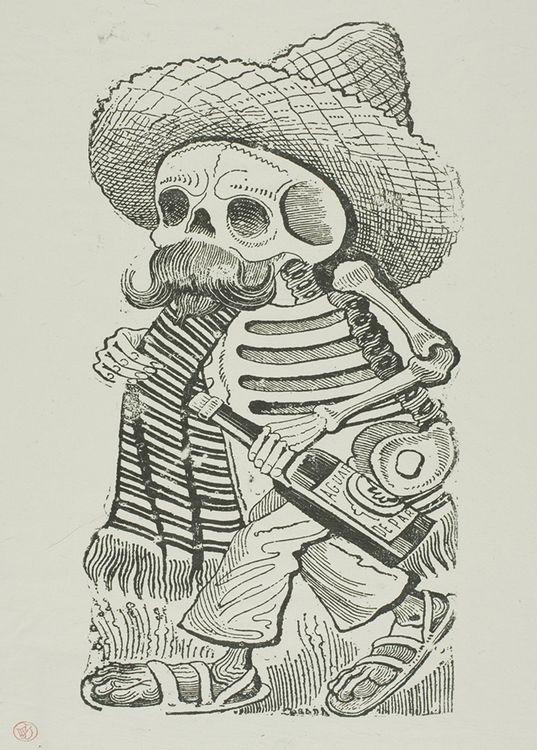 signs 4 fun Posada - Calavera Magnet