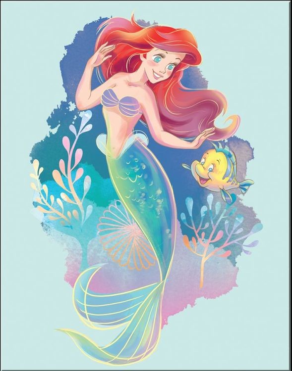 signs 4 fun Princess Ariel Metal Sign