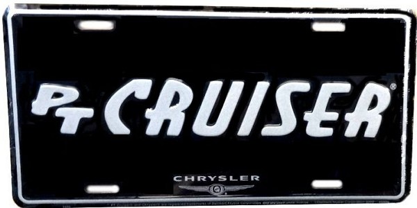 signs 4 fun PT Cruiser License Plate