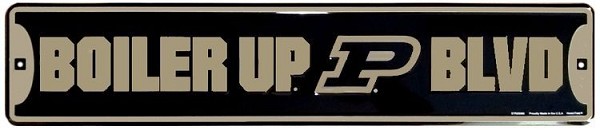 signs 4 fun Purdue Boilermakers Street Sign