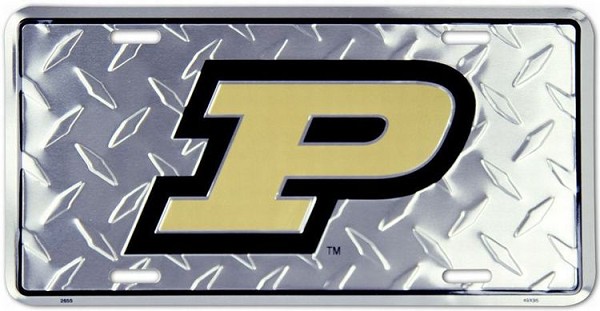 signs 4 fun Purdue Diamond License Plate