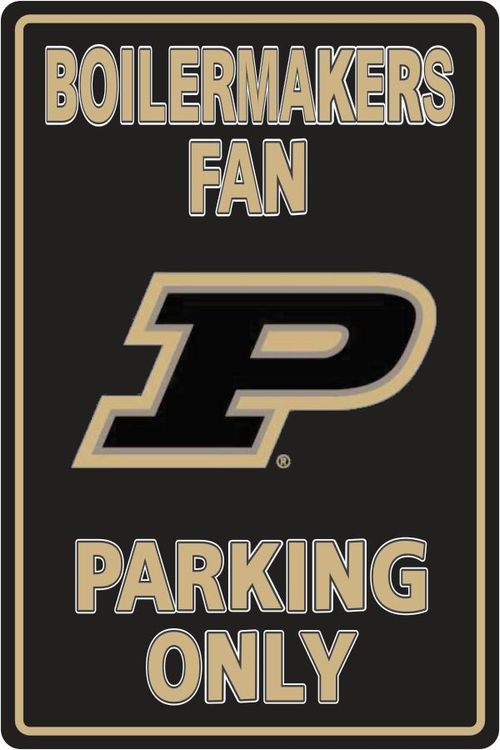 signs 4 fun Purdue Large Parking Sign