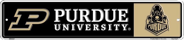 signs 4 fun Purdue Small Street Sign