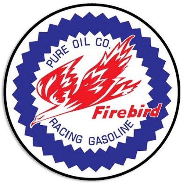 signs 4 fun Pure Firebird 24 inch Large Round Sign