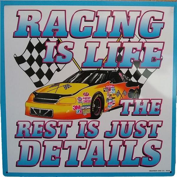 signs 4 fun Racing Elite Metal Sign