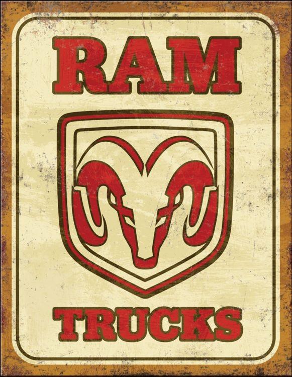 signs 4 fun Ram Trucks Metal Sign