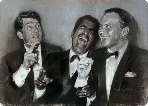 signs 4 fun Rat Pack Portrait Sm. Parking Sign