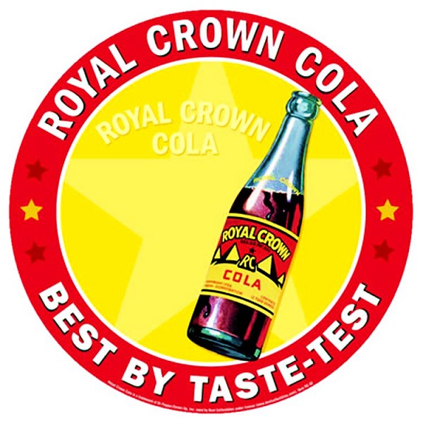 signs 4 fun RC Cola Best By Taste Round Sign