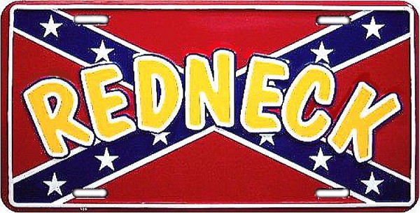 signs 4 fun Redneck License Plate