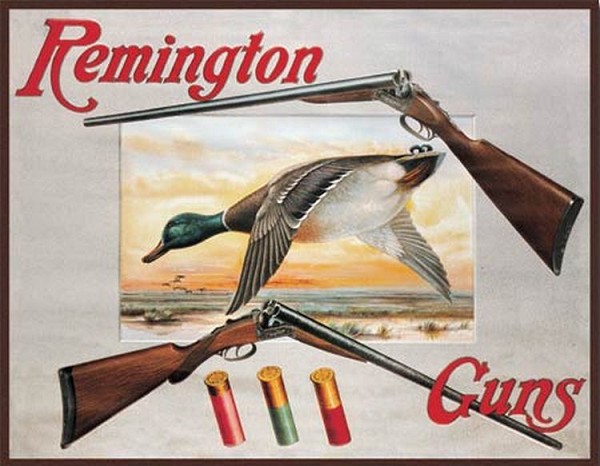 signs 4 fun Remington Shotguns Metal Tin Sign