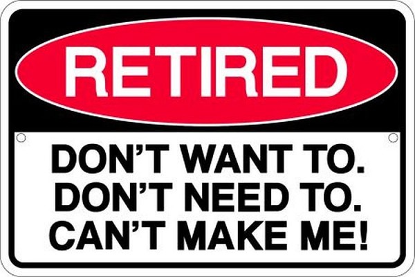 signs 4 fun Retired Sm. Parking Sign