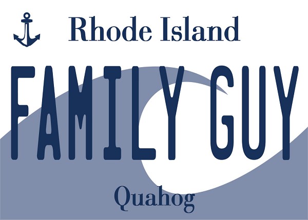 signs 4 fun Rhode Island LP Family Guy Magnet