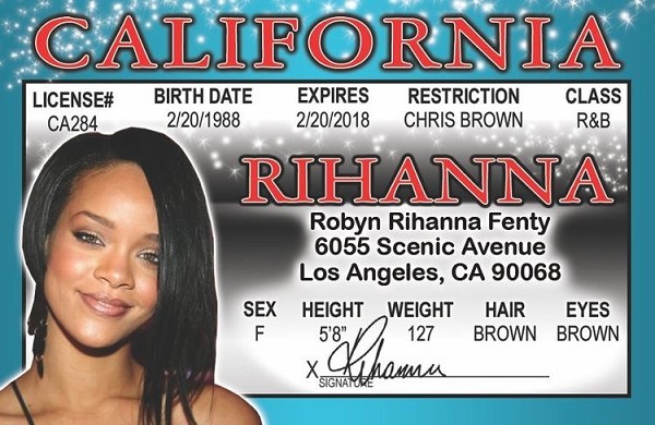 signs 4 fun Rihanna ID