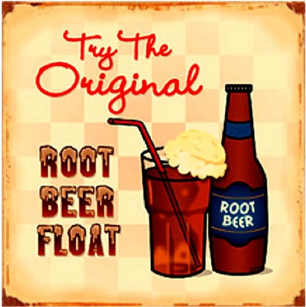 signs 4 fun Root Beer Float Metal Sign