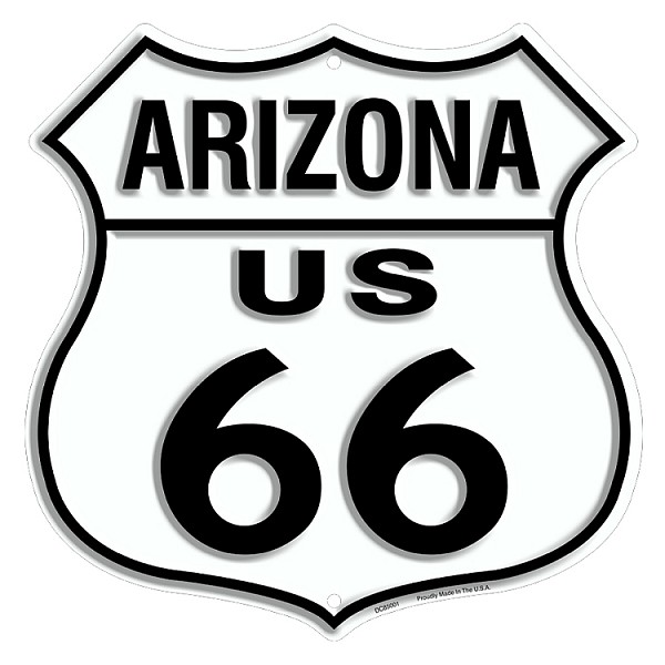 signs 4 fun Route 66 Arizona Mini Shield