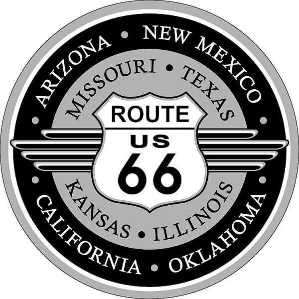 signs 4 fun Route 66 Deco Round Sign