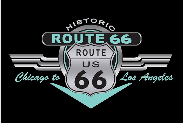 signs 4 fun Route 66 Deco Wings Postcard
