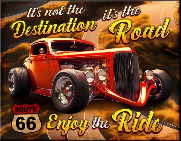 signs 4 fun Route 66 Destination Metal Tin Sign