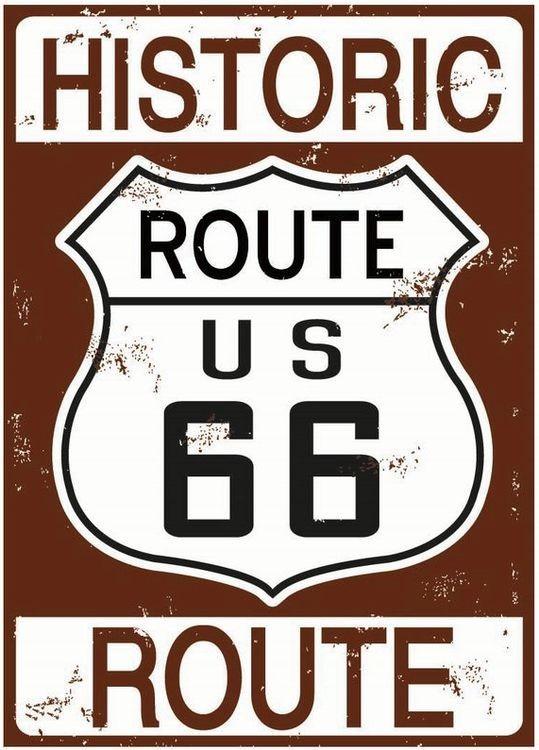 signs 4 fun Route 66 Historic Generic Magnet