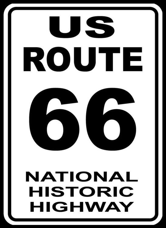 signs 4 fun Route 66 Magnet