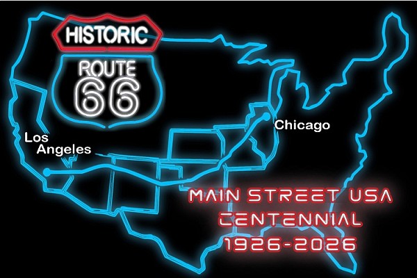 signs 4 fun Route 66 Main St Postcard