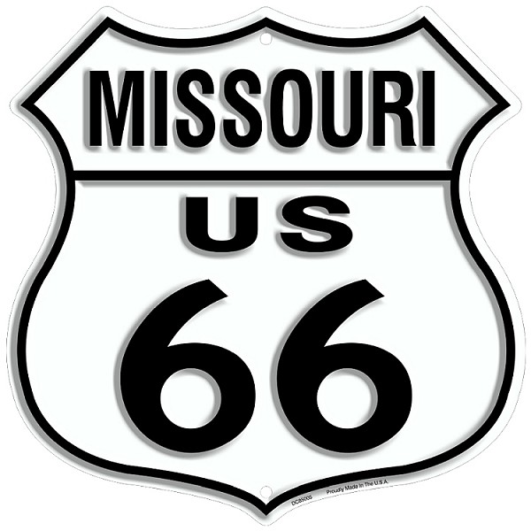 signs 4 fun Route 66 Missouri Mini Shield