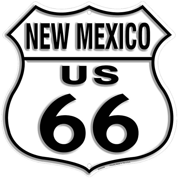signs 4 fun Route 66 New Mexico Mini Shield