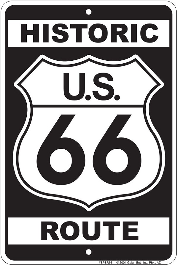 signs 4 fun Route 66 Sm. Parking Sign