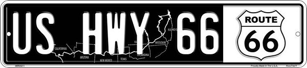 signs 4 fun Route 66 Small Street Sign