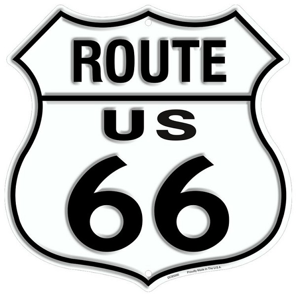signs 4 fun Route 66 US Shield Sign