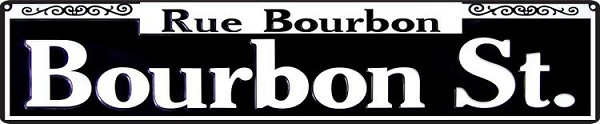 signs 4 fun Rue Bourbon Street Sign