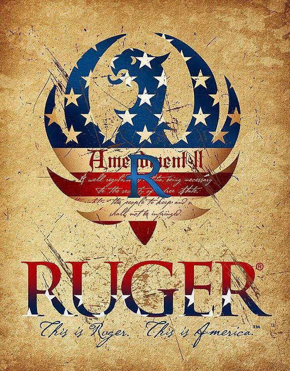 signs 4 fun Ruger 2nd Amendment Metal Sign