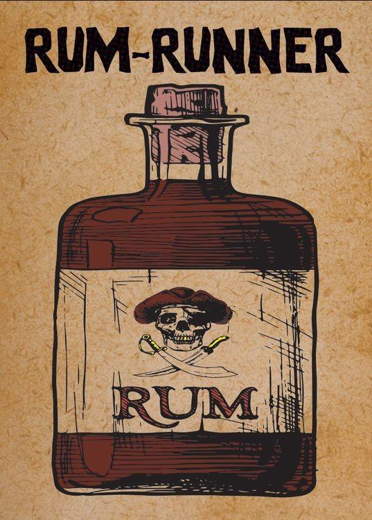 signs 4 fun Rum Runner Magnet