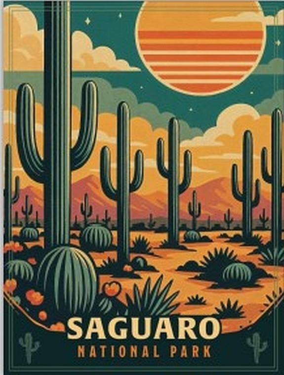 signs 4 fun Saguaro Artistic Magnet