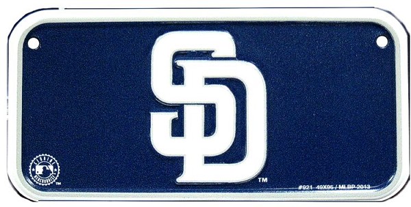 signs 4 fun San Diego Padres Bike Tag