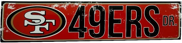 signs 4 fun San Francisco 49ers Street Sign