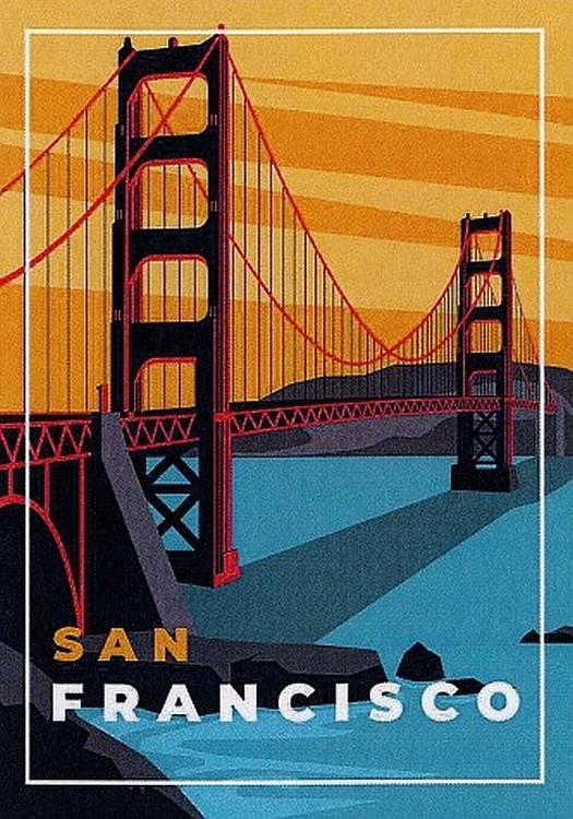 signs 4 fun San Francisco Bridge Small Sign