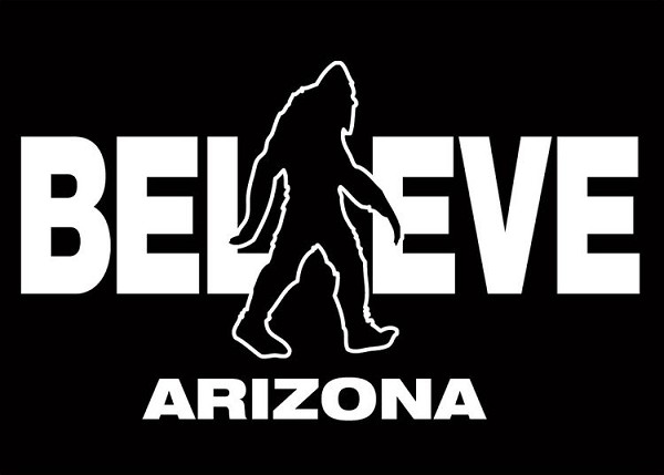 signs 4 fun Sasquatch Believe Arizona Magnet