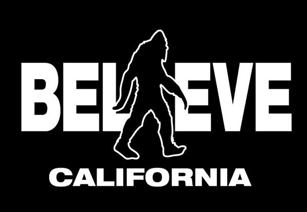 signs 4 fun Sasquatch Believe California Magnet