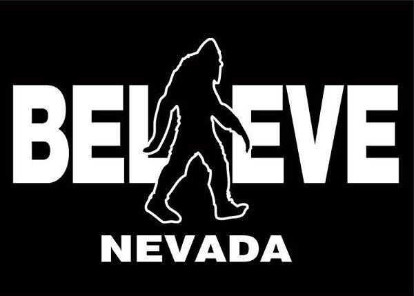signs 4 fun Sasquatch Believe Nevada Magnet