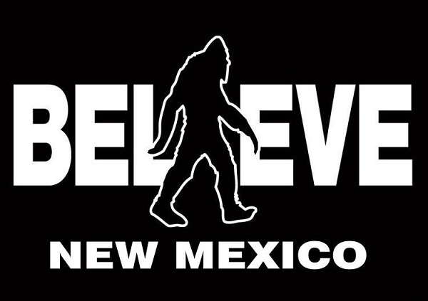signs 4 fun Sasquatch Believe New Mexico Magnet