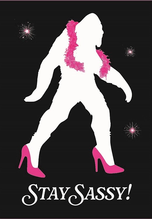 signs 4 fun Sassy Sasquatch Magnet