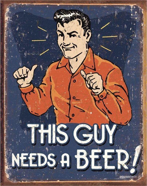 signs 4 fun Schonberg - This Guy Metal Sign
