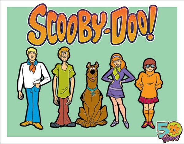 signs 4 fun Scooby Doo - Cast Metal Tin Sign
