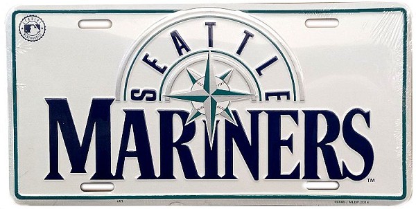 signs 4 fun Seattle Mariners License Plate