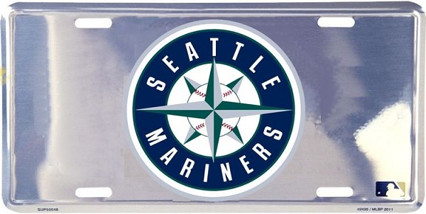 signs 4 fun Seattle Mariners License Plate