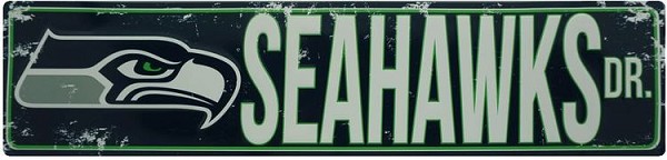 signs 4 fun Seattle Seahawks Street Sign